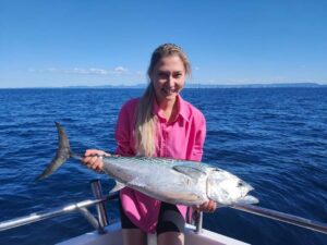 Mackerel Tuna caught off the Gold Coast