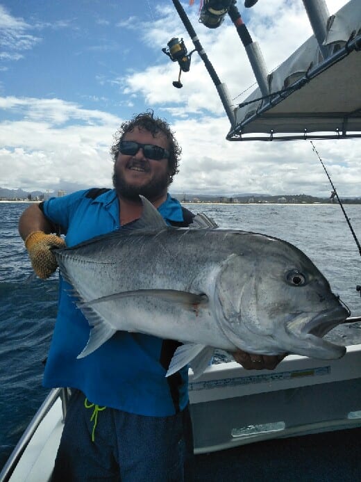 Fishing For Giant Trevally Gold Coast Australia