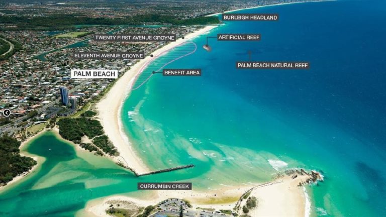 Palm beach reef, photo by Gold coast Bulletin