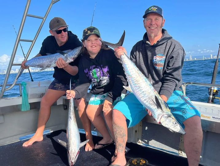 fishing with kids on a charter boat