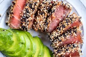 Sesame crusted tuna