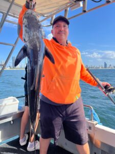 cobia on a fishing charter
