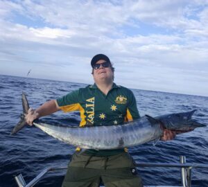 Spanish mackerel caught on the Gold coast